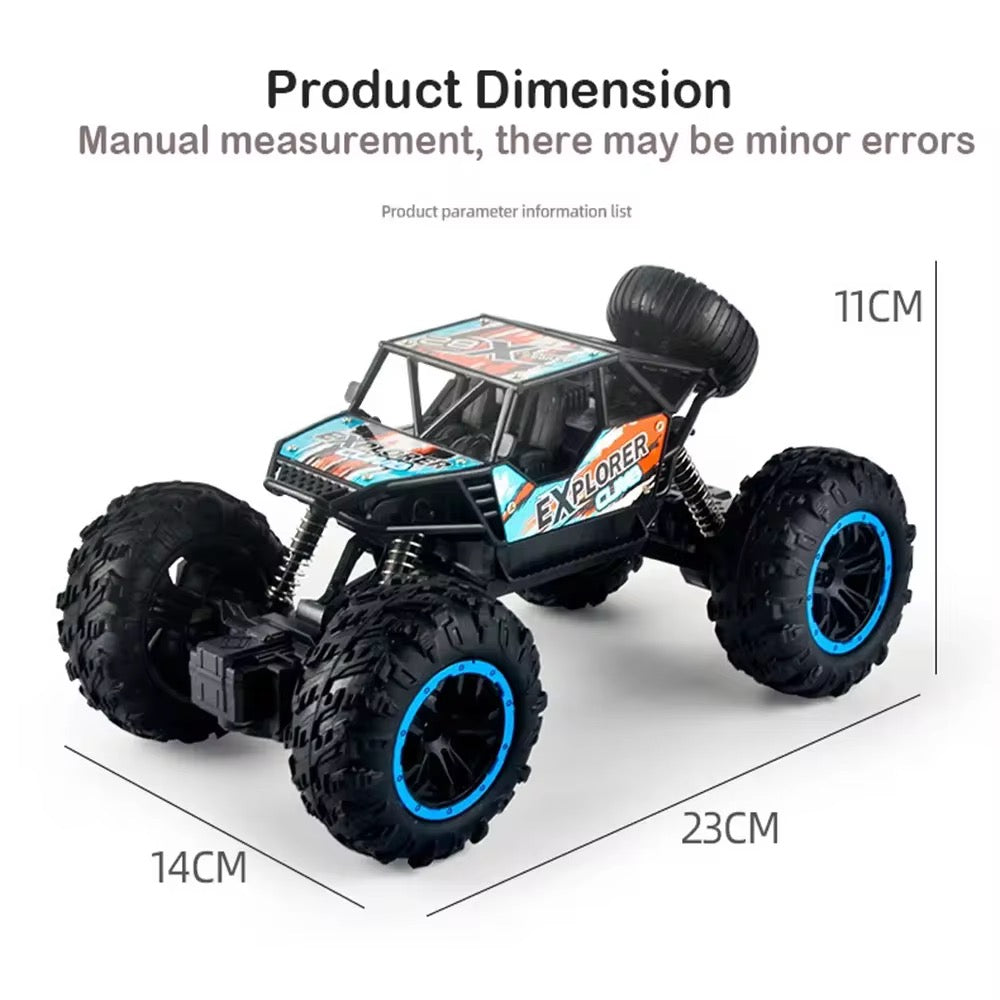 Rock Crawler RC Metal Remote Control Car for Kids