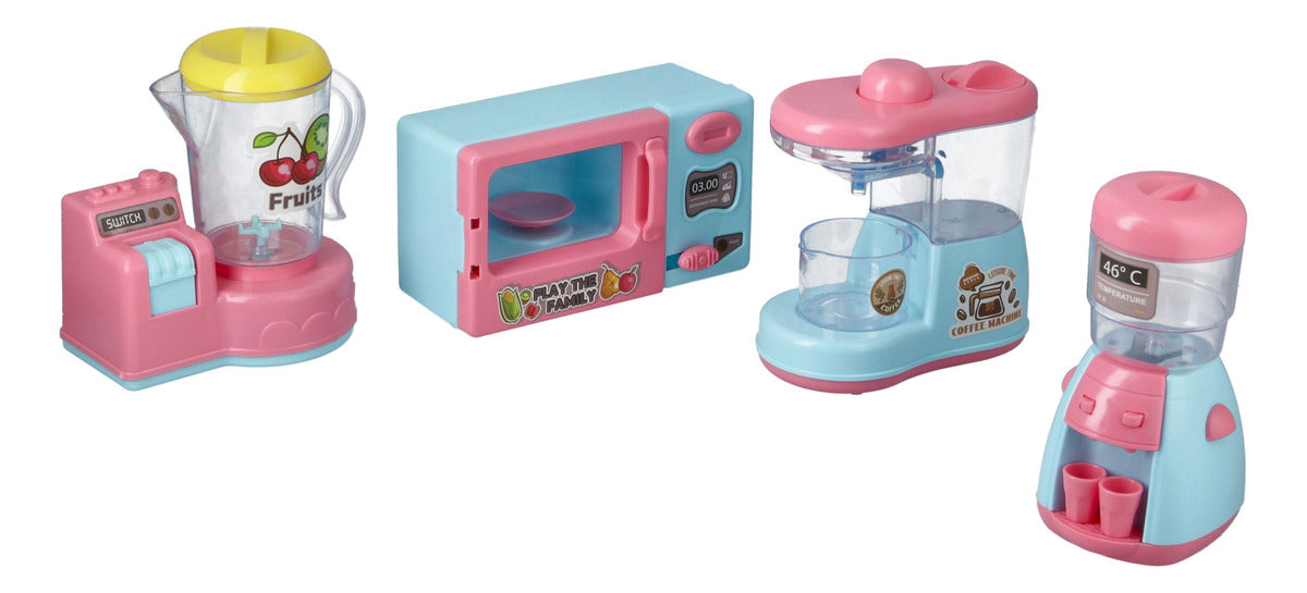 Happy Family Household Pretend Play Kitchen Set For Children Play