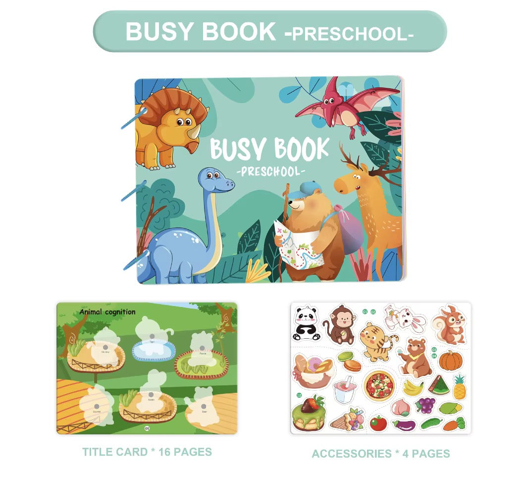 Busy Book for Toddlers – Interactive Learning Fun
