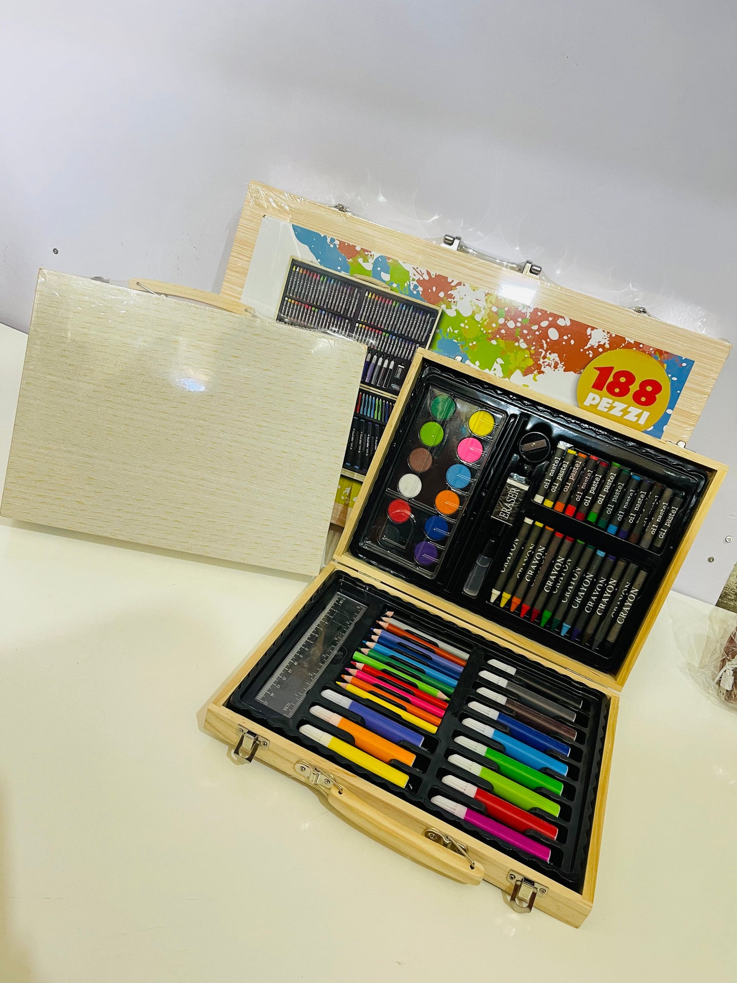 Colouring Art Kit – Multi-Character Box Set for Kids 188 pcs & 50 pcs