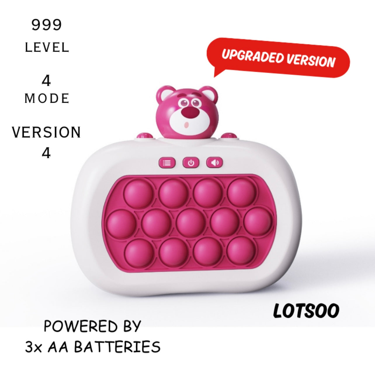 Bear Pop Fidget Toy Game – Stress Relief & Fun!