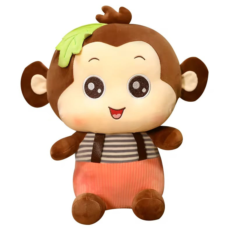 Brown Monkey Plush Doll 33cm