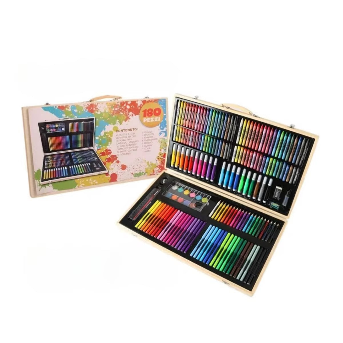 Colouring Art Kit – Multi-Character Box Set for Kids 188 pcs & 50 pcs