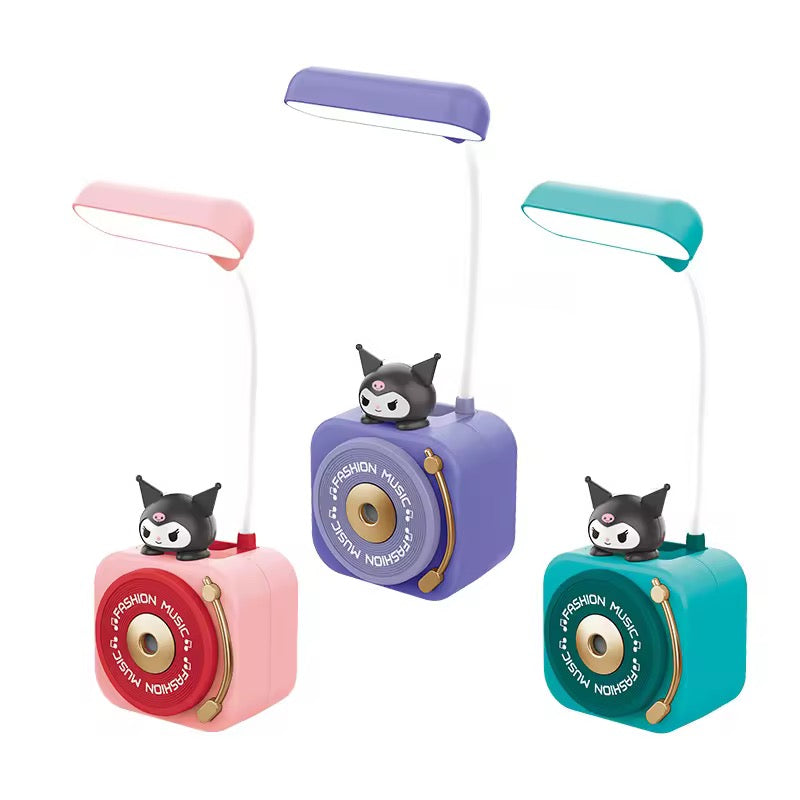 3 in 1 Cute Camera Shape Table Desk Flexible LED Lamp