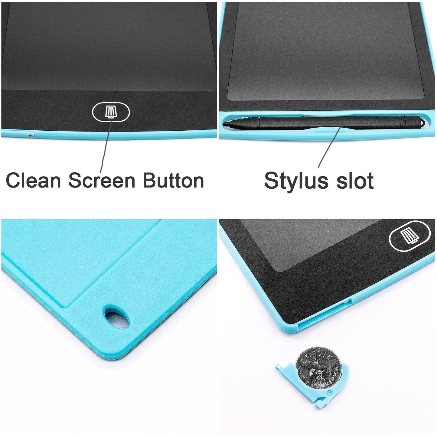 8.5 Inch LCD Writing Tablet for Kids:  Multicolor Drawing Pad