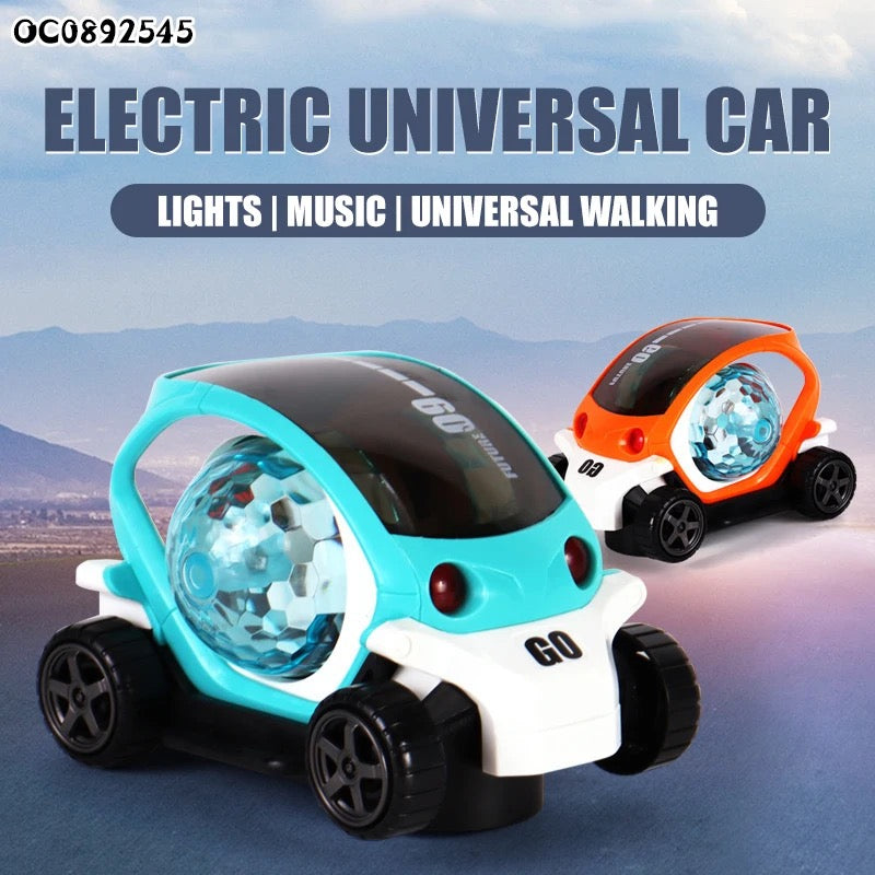 Future 09 Toy Car, 360-degree rotating action, vibrant 4D lights