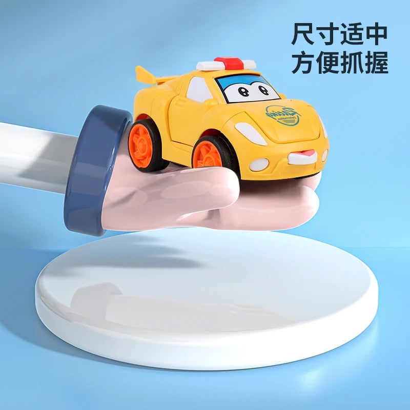Cartoon Robot Transformer Mini Robot Car