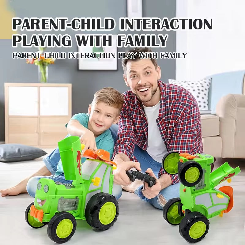 Jumping Tractor Crazy Car