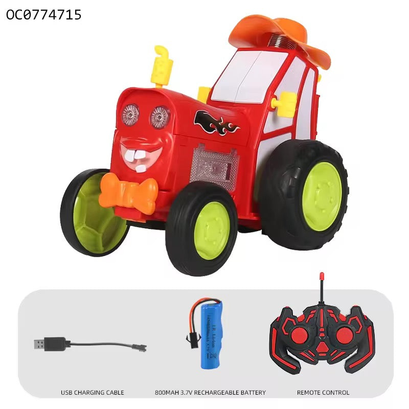 Jumping Tractor Crazy Car