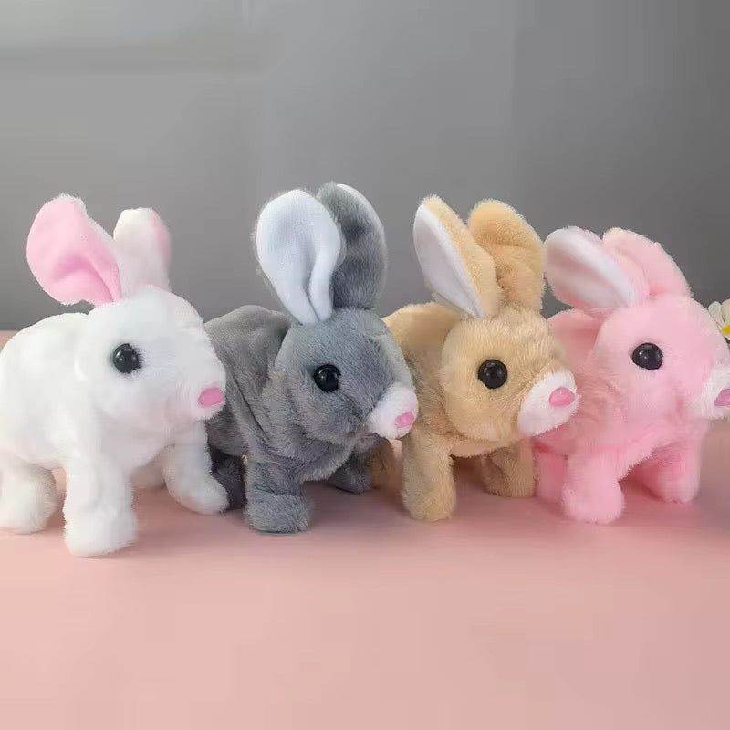 Bunny Rabbit Toy with Walking & Sound, Available in 4 Colors