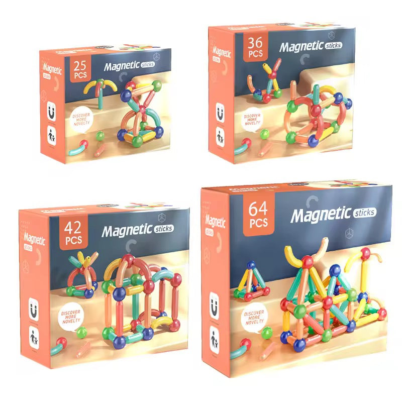 "Magnetic Building Blocks Set for Kids 3+ | Educational & Creative Toy"