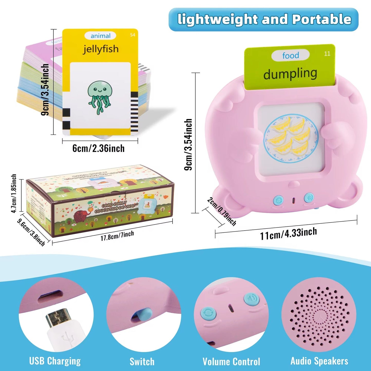 Talking Flash Cards for Kids – 224 Educational Words