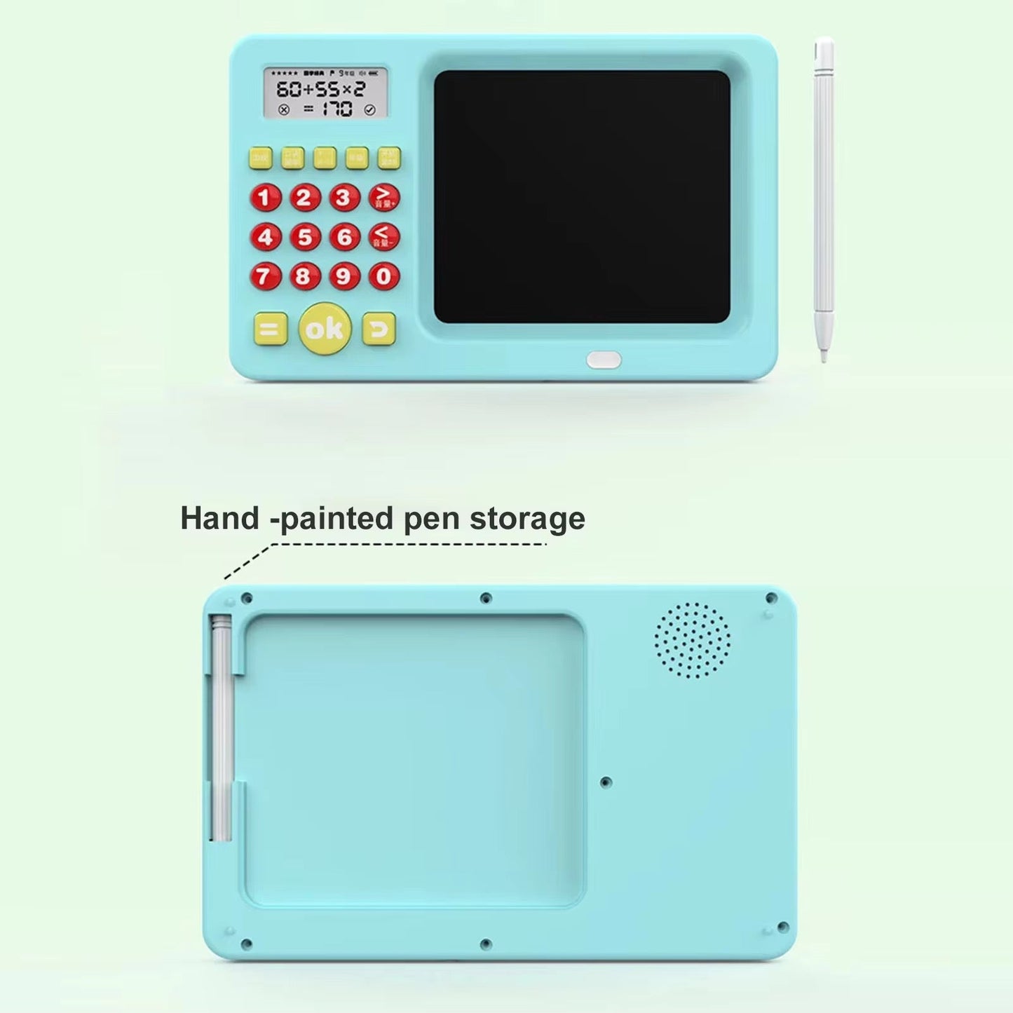 Math Games for Kids Electronic Oral Arithmetic Practice with LCD Writing Tablet