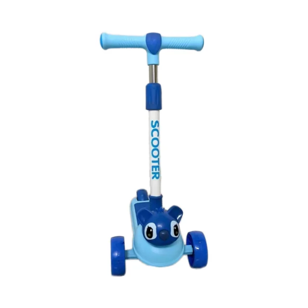 Kids 3-Wheel Scooty for Boys & Girls – Music Lights & Bluetooth Speaker
