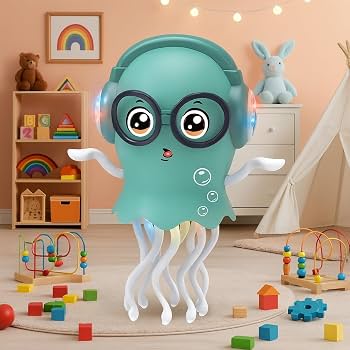 Dancing Jellyfish 3D Light & Sweet Music
