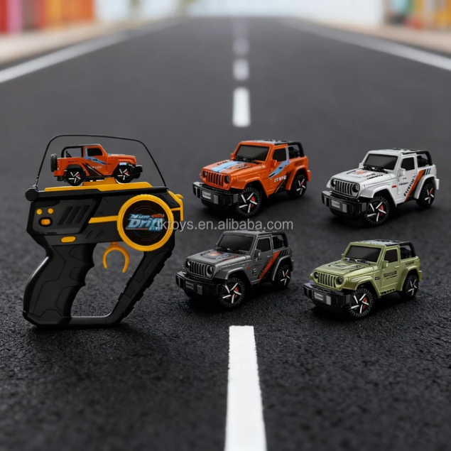 Remote Control Micro Drift Racing Car – 1:64 Scale – Thar Style