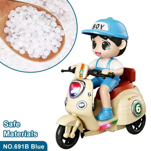 Cool Tricycles Stunt Performance – Light &amp; Music
