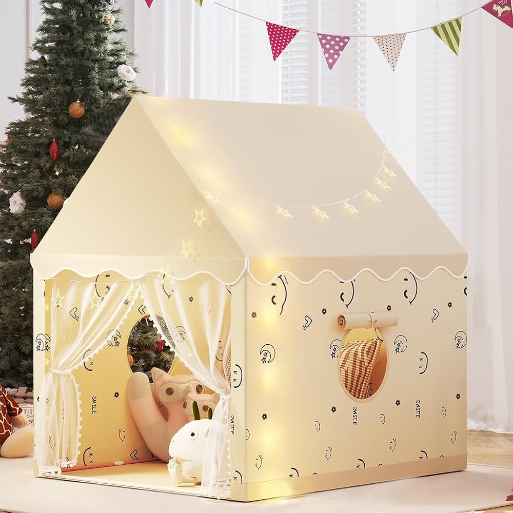 Kids Play Tent Play House Gifts for Boys Girls Indoor Playhouse