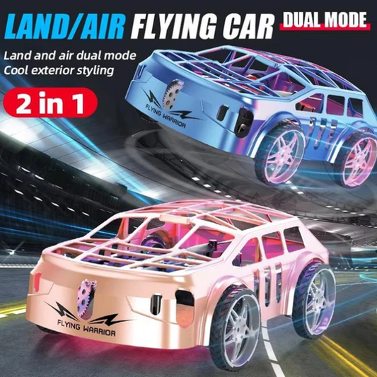 2-in-1 Remote Control Air Falcon Flying Car – 2.4GHz Drone & Racer Vehicle