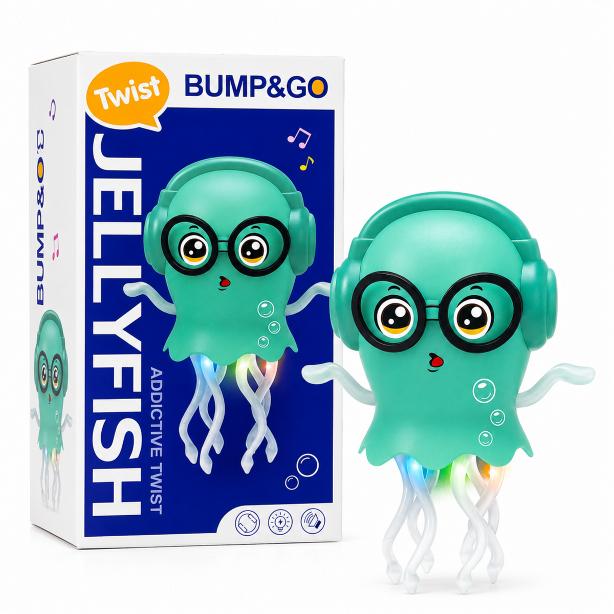 Dancing Jellyfish 3D Light & Sweet Music