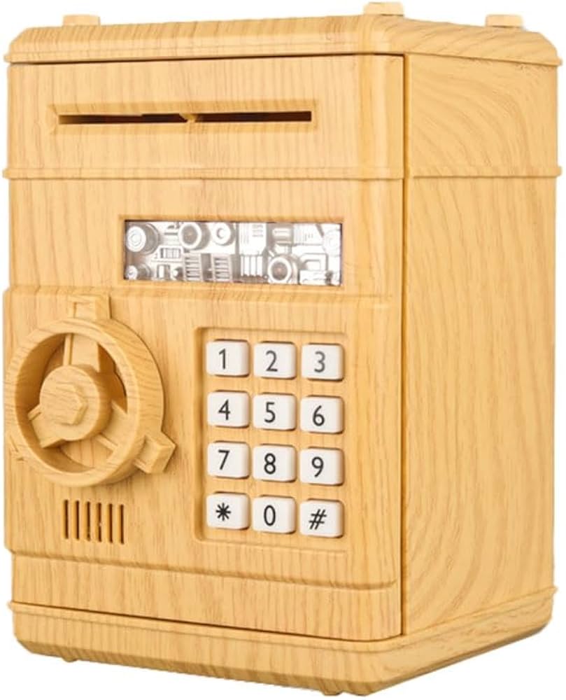Kids Electronic Bank Safe Toy – Password-Protected Money Box