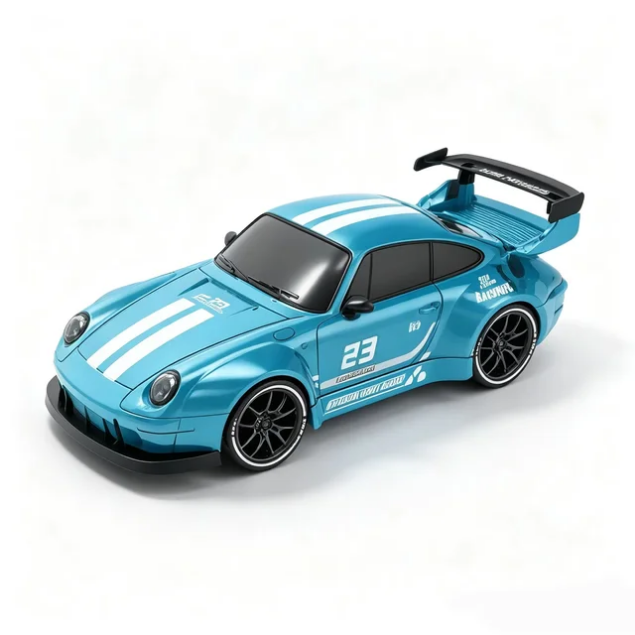 Porsche Style Remote Control Drift Car – Light, Sound & Stunt Racing Toy