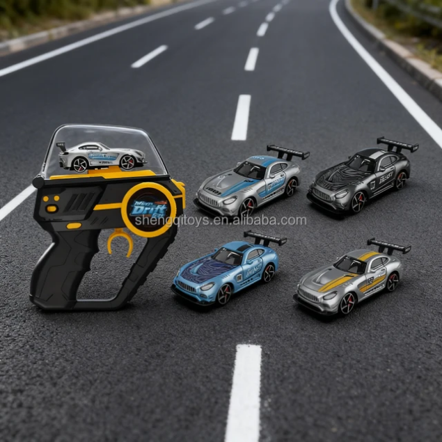 Remote Control Micro Drift Racing Car – 1:64 Scale
